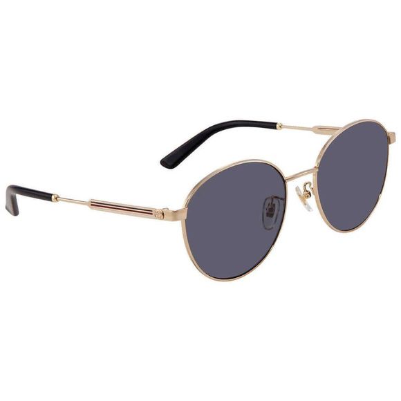 NEW Gucci Grey and Gold Round Women's Sunglasses - Picture 1 of 4